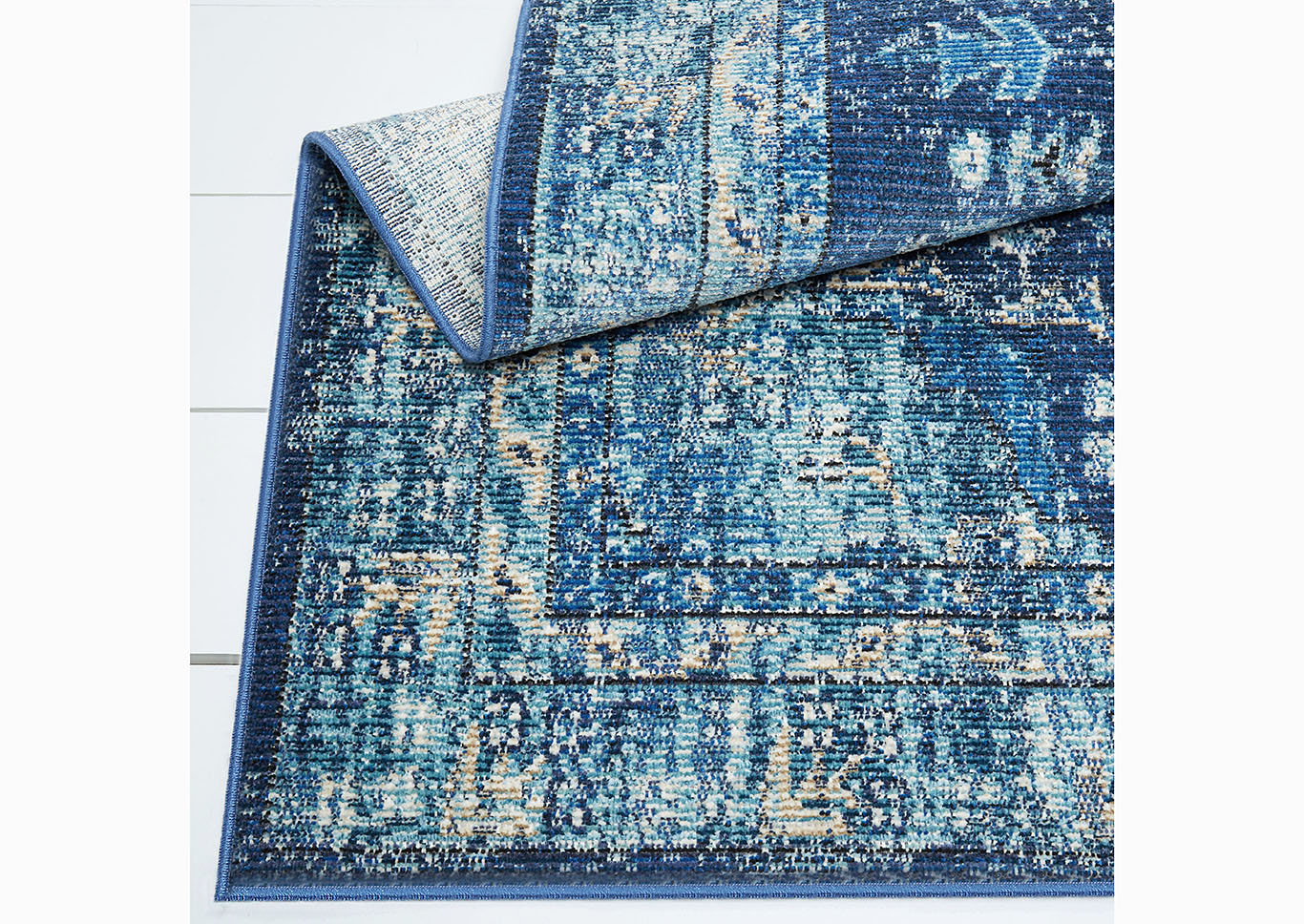 Patio Starlight Willow Navy Blue Area Rug,Home Dynamix